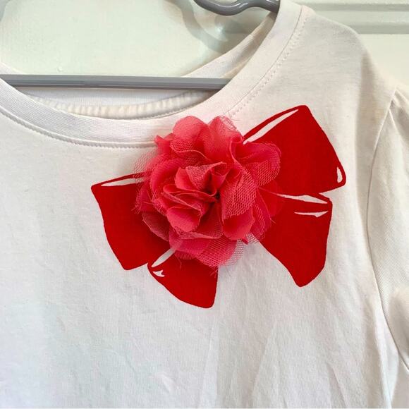 Kate Spade kids bow accent tee - Picture 2 of 8